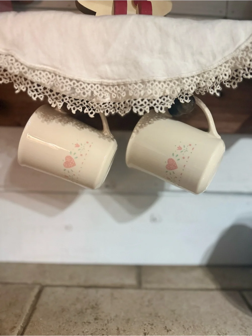 Corelle mugs in forever yours print